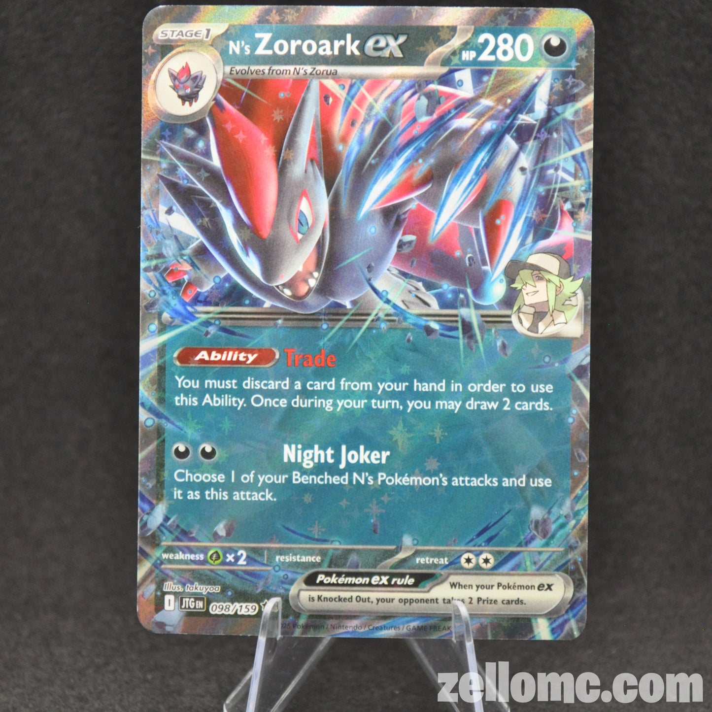 N's Zoroark ex - 098/159 - Journey Together