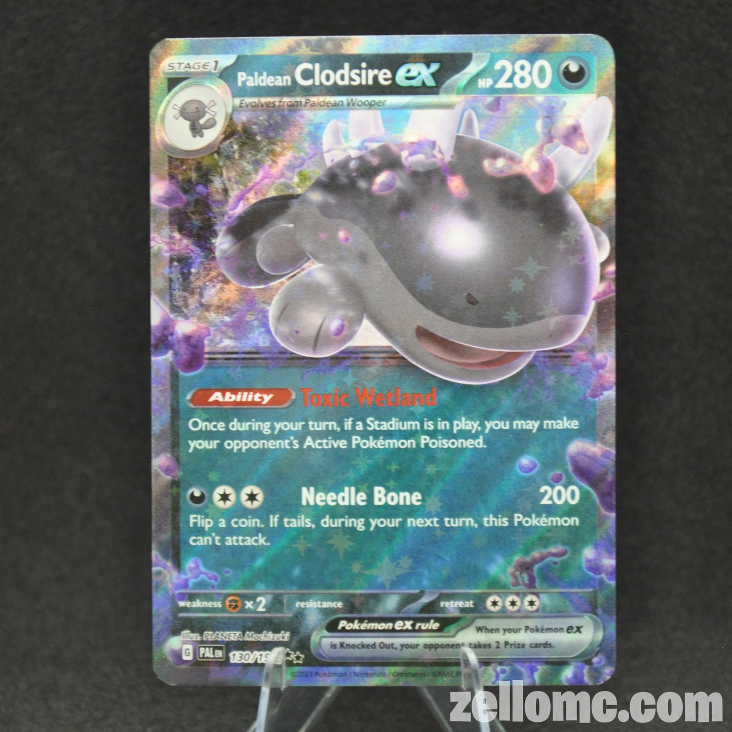 Paldean Clodsire ex - 130/193 -  Paldea Evolved