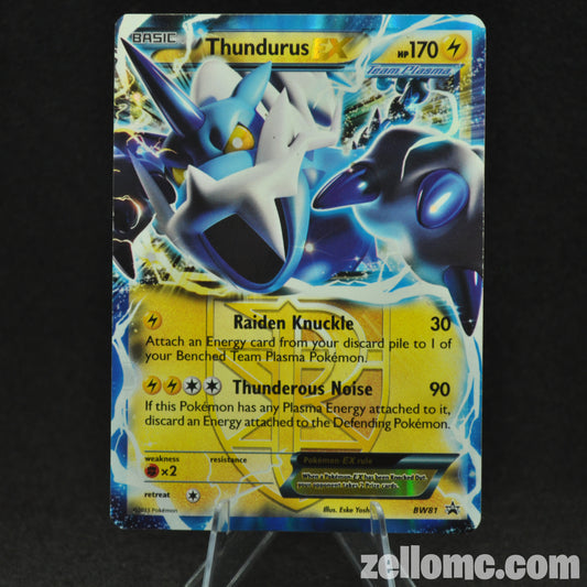 Thundurus EX - BW81 - Black and White Promos