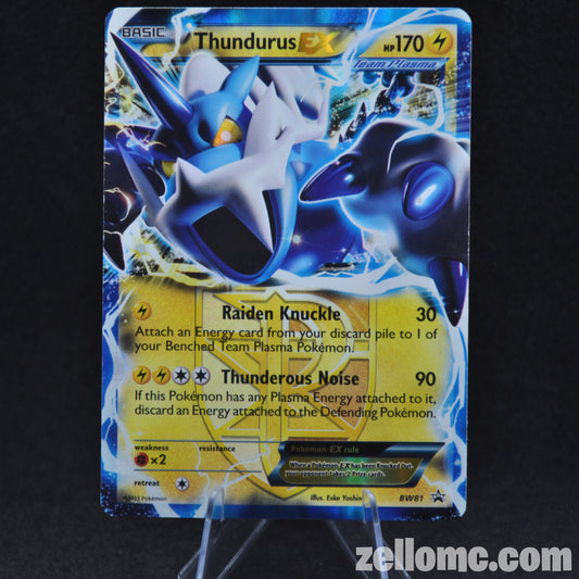 Thundurus EX - BW81 - Black and White Promos